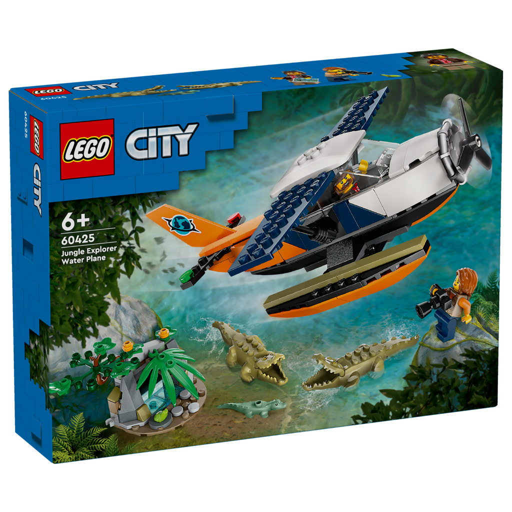 LEGO® City Jungle Explorer Water Plane - Thủy Phi Cơ Thám Hiểm Rừng Xanh LEGO 60425 - Hình ảnh sản phẩm