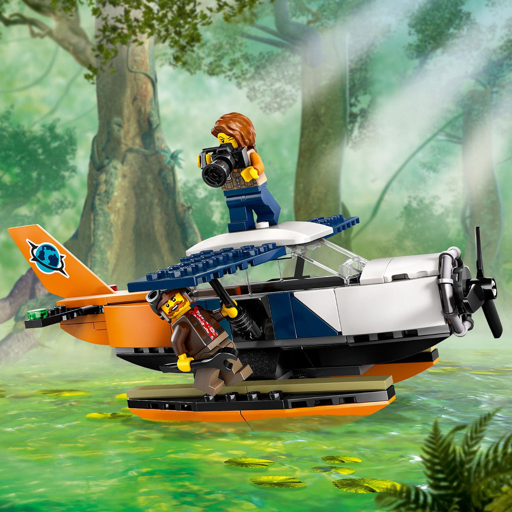 LEGO® City Jungle Explorer Water Plane - Thủy Phi Cơ Thám Hiểm Rừng Xanh LEGO 60425 - Hình ảnh bổ sung 6