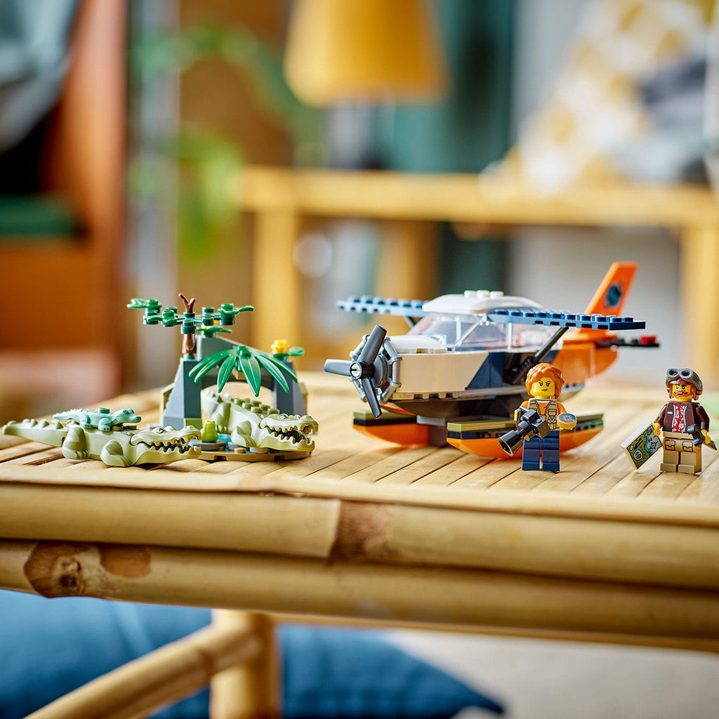 LEGO® City Jungle Explorer Water Plane - Thủy Phi Cơ Thám Hiểm Rừng Xanh LEGO 60425 LEGO - ảnh 1 - Đồ chơi lắp ráp