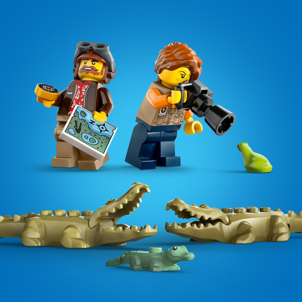 LEGO® City Jungle Explorer Water Plane - Thủy Phi Cơ Thám Hiểm Rừng Xanh LEGO 60425 LEGO - ảnh 2 - Đồ chơi lắp ráp