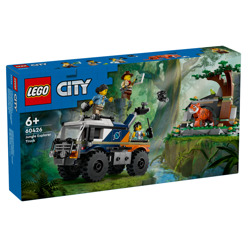 LEGO® City Jungle Explorer Off-Road Truck - Xe Tải Địa Hình Khám Phá Rừng Rậm LEGO 60426 - Hình ảnh sản phẩm