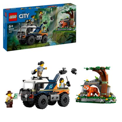 LEGO® City Jungle Explorer Off-Road Truck - Xe Tải Địa Hình Khám Phá Rừng Rậm LEGO 60426