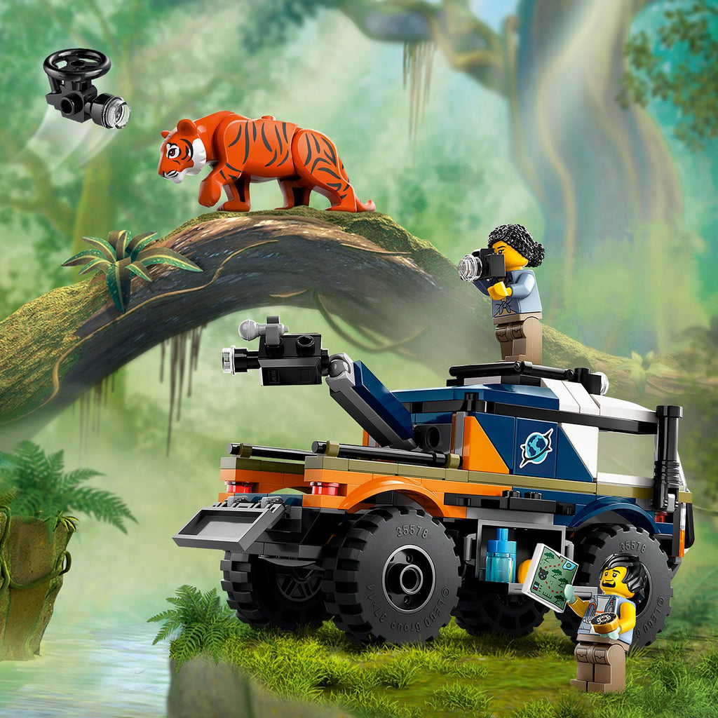 LEGO® City Jungle Explorer Off-Road Truck - Xe Tải Địa Hình Khám Phá Rừng Rậm LEGO 60426 - Hình ảnh bổ sung 6