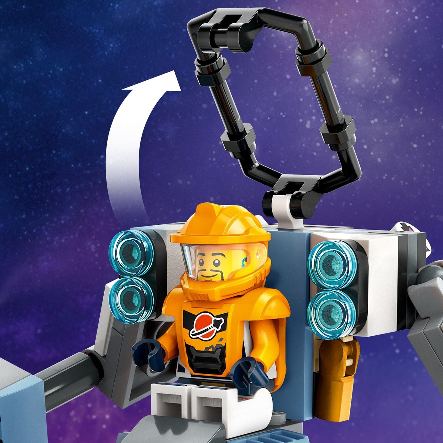 LEGO® City Space Construction Mech - Robot Xây Dựng Vũ Trụ - LEGO 60428 - Hình ảnh bổ sung 9