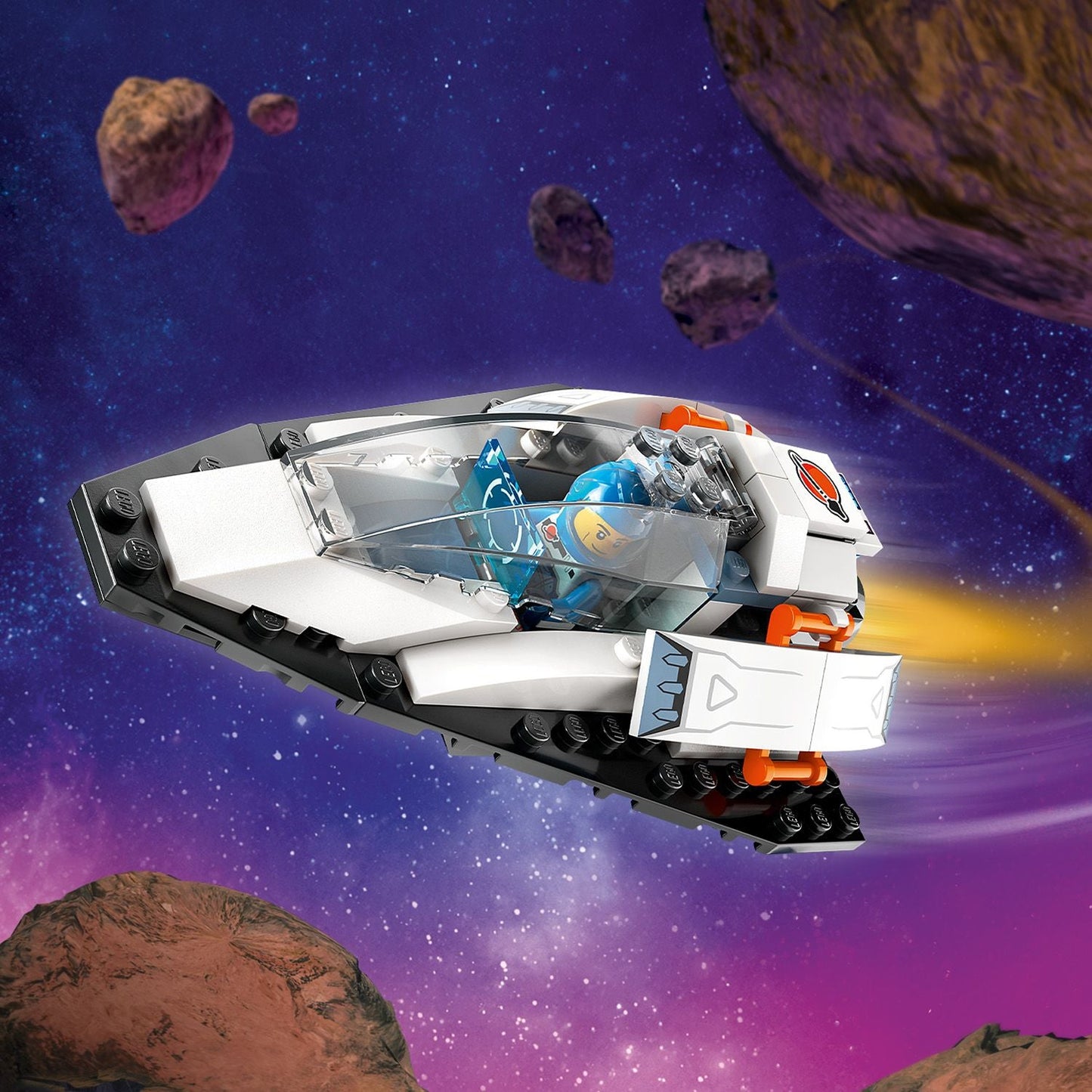 LEGO® City Spaceship and Asteroid Discovery - Bộ Đồ Chơi Khám Phá Không Gian Và Thiên Thạch - LEGO 60429 - Hình ảnh bổ sung 6
