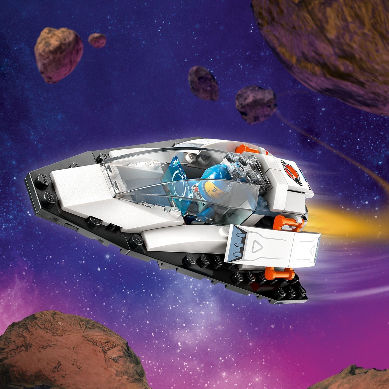 LEGO® City Spaceship and Asteroid Discovery - Bộ Đồ Chơi Khám Phá Không Gian Và Thiên Thạch - LEGO 60429 - Hình ảnh bổ sung 6