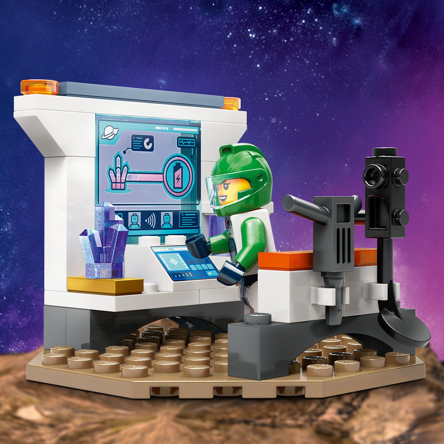 LEGO® City Spaceship and Asteroid Discovery - Bộ Đồ Chơi Khám Phá Không Gian Và Thiên Thạch - LEGO 60429 - Hình ảnh bổ sung 7
