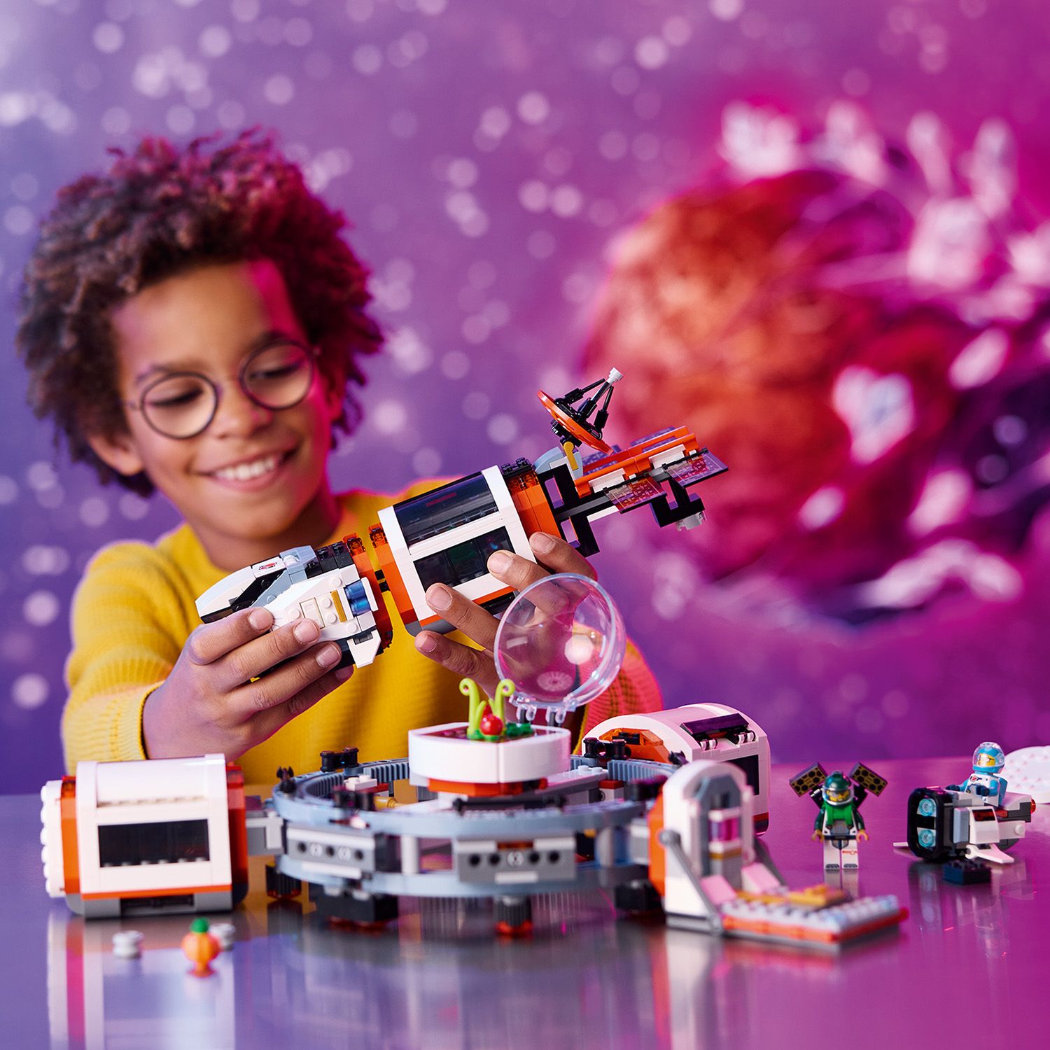 LEGO® City Modular Space Station - Đồ chơi lắp ráp Trạm không gian - LEGO 60433 - Hình ảnh bổ sung 8