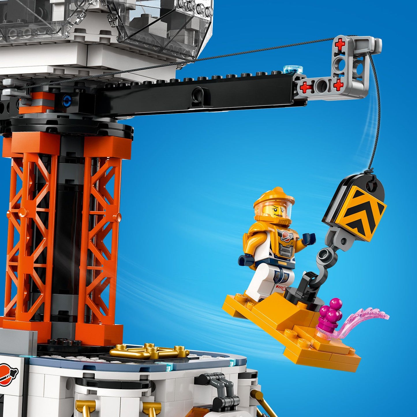 LEGO® City Space Base and Rocket Launchpad - Bộ Lắp Ráp Căn Cứ Không Gian - LEGO 60434 - Hình ảnh bổ sung 7