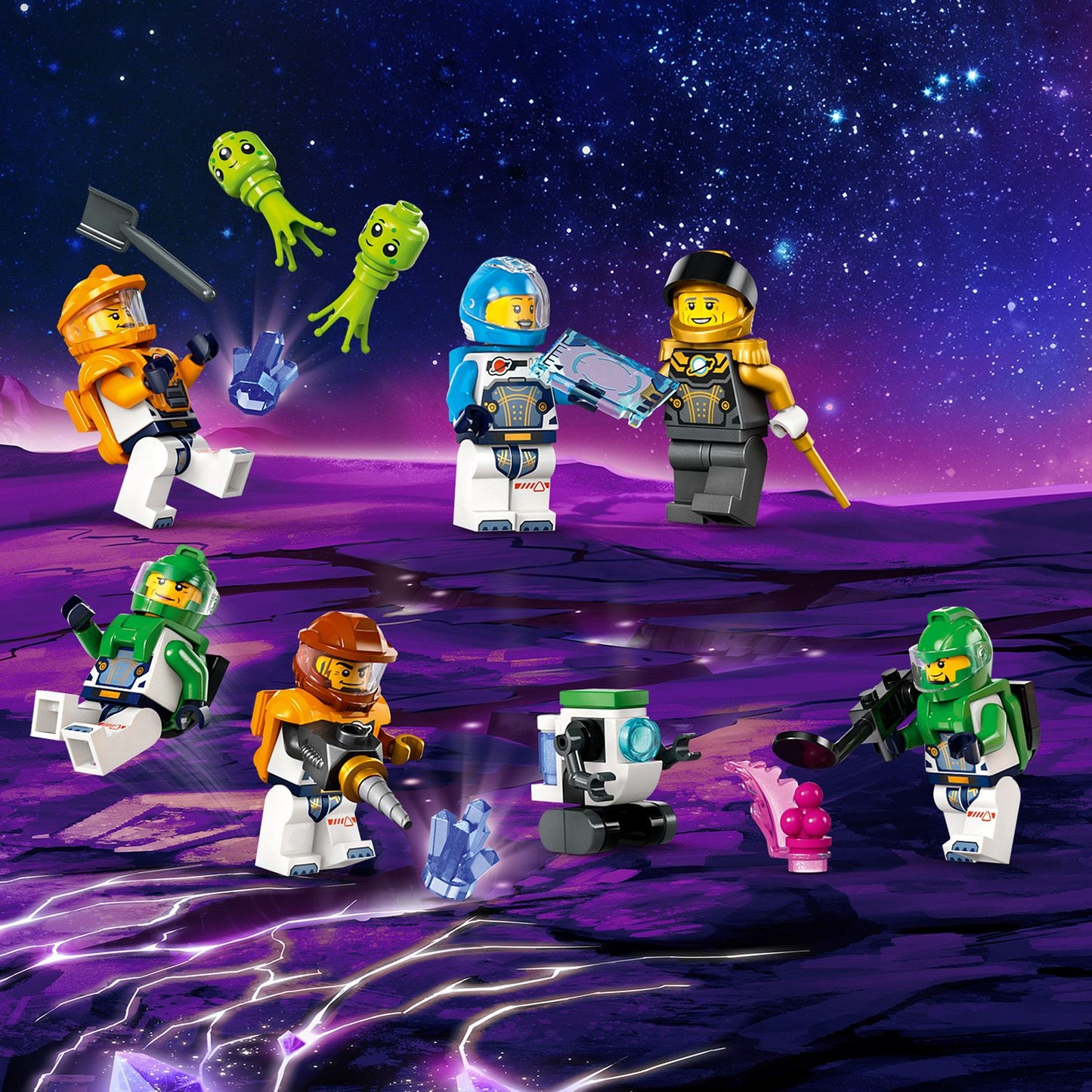 LEGO® City Space Base and Rocket Launchpad - Bộ Lắp Ráp Căn Cứ Không Gian - LEGO 60434 LEGO - ảnh 2 - Lego