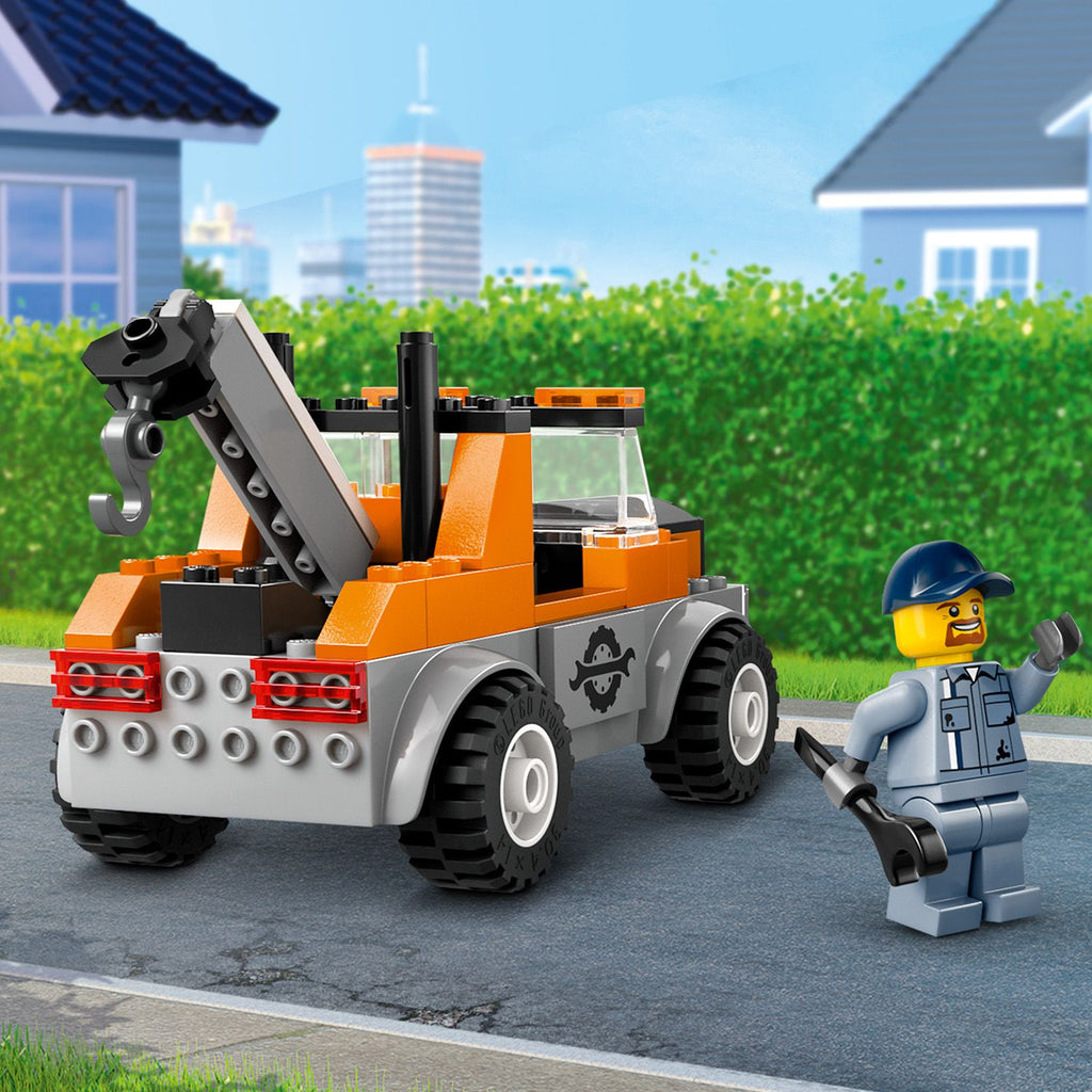 LEGO® City Tow Truck and Sports Car Repair - Bộ Lắp Ráp Xe Cứu Hộ và Xe Thể Thao - LEGO 60435 - Hình ảnh bổ sung 6