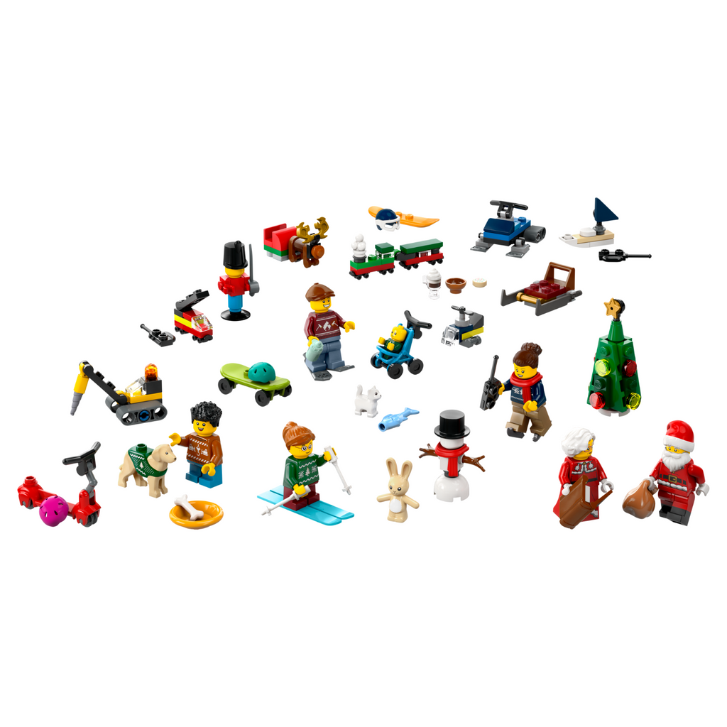 LEGO® City Advent Calendar 2024 - Lịch Mùa Vọng Đồ Chơi Xây Dựng Lego 60436 - Hình ảnh chi tiết 2