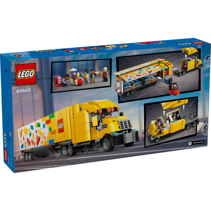 LEGO® City Yellow Delivery Truck - Bộ Lắp Ráp Xe Tải Giao Hàng Màu Vàng - LEGO City 60440 LEGO - Lego