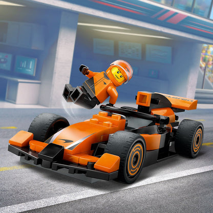 LEGO® City F1® Driver with McLaren Race Car - Đồ Chơi Lắp Ráp Xe Đua F1 McLaren 60442 - Hình ảnh bổ sung 6