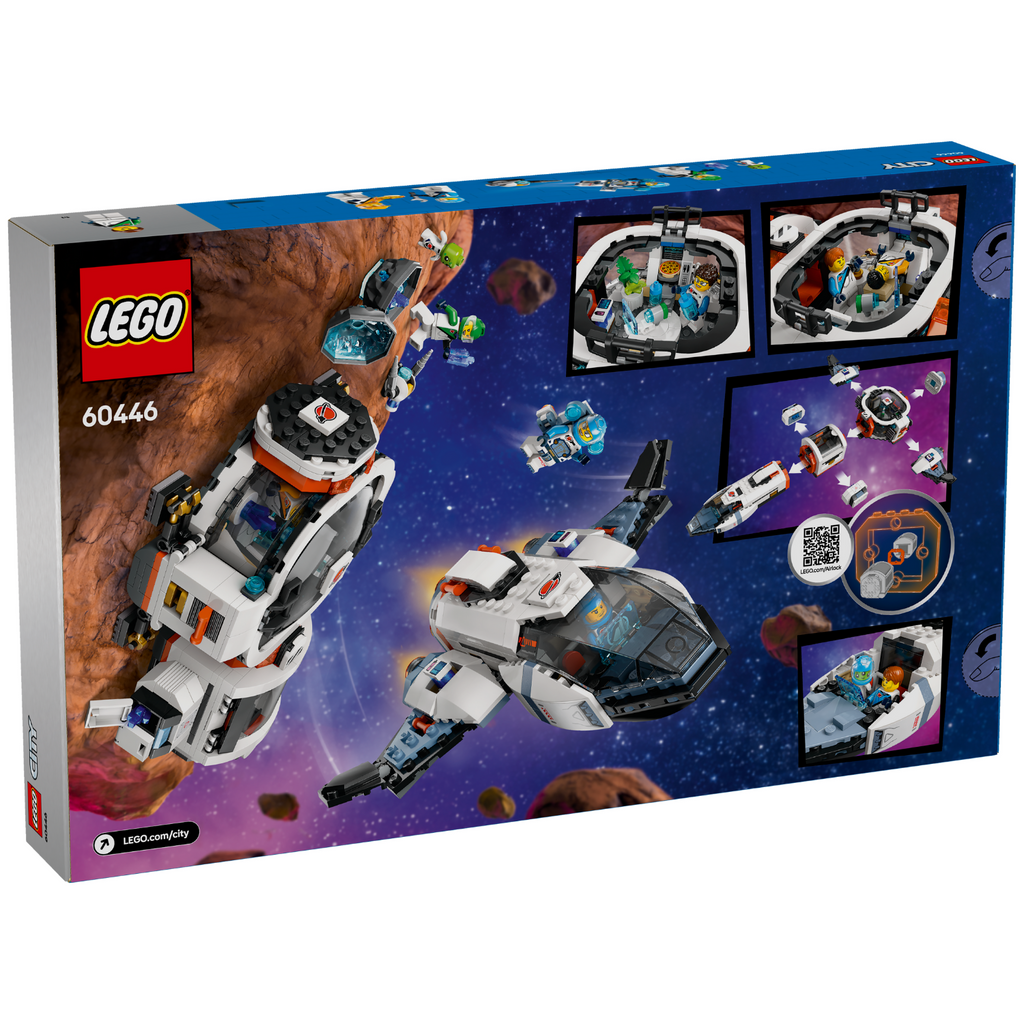 LEGO® City Modular Galactic Spaceship - Tàu Vũ Trụ Thiên Hà Mô-đun - LEGO 60446 LEGO - ảnh 2 - Building Sets