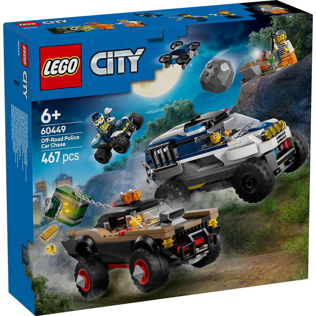 LEGO® City Off-Road Police Car Chase - Bộ Lắp Ráp Xe Cảnh Sát Địa Hình 60449 - LEGO - Hình ảnh sản phẩm