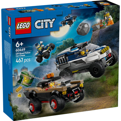LEGO® City Off-Road Police Car Chase - Bộ Lắp Ráp Xe Cảnh Sát Địa Hình 60449 - LEGO - Hình ảnh sản phẩm