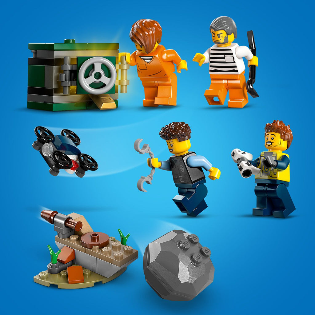 LEGO® City Off-Road Police Car Chase - Bộ Lắp Ráp Xe Cảnh Sát Địa Hình 60449 - LEGO - Hình ảnh bổ sung 8