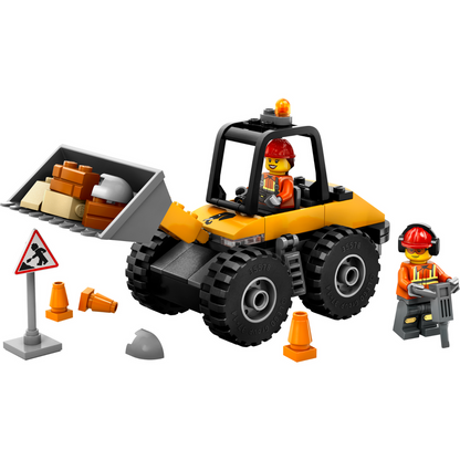 LEGO® City Yellow Construction Wheel Loader - Xe Xúc Bánh Lốp Xây Dựng 60450 - Hình ảnh chi tiết 2