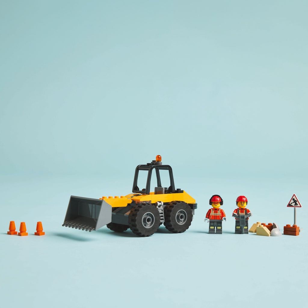 LEGO® City Yellow Construction Wheel Loader - Xe Xúc Bánh Lốp Xây Dựng 60450 - Hình ảnh bổ sung 5