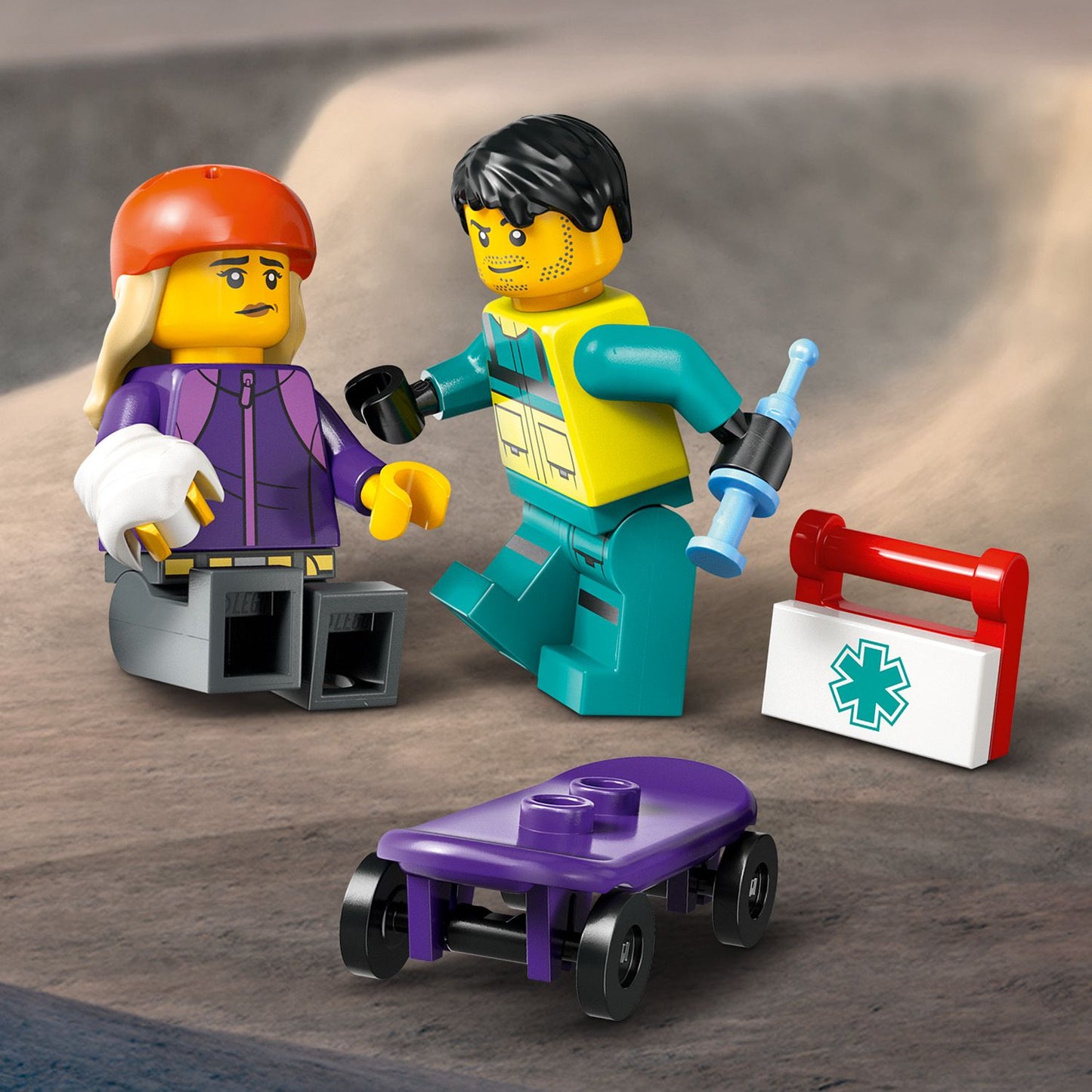LEGO® City Emergency Ambulance - Xe Cấp Cứu Thành Phố - LEGO 60451 - Hình ảnh bổ sung 8
