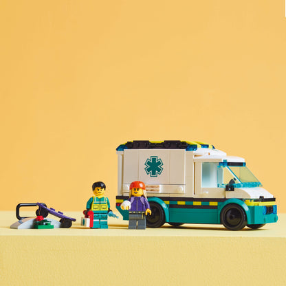 LEGO® City Emergency Ambulance - Xe Cấp Cứu Thành Phố - LEGO 60451 - Hình ảnh bổ sung 5