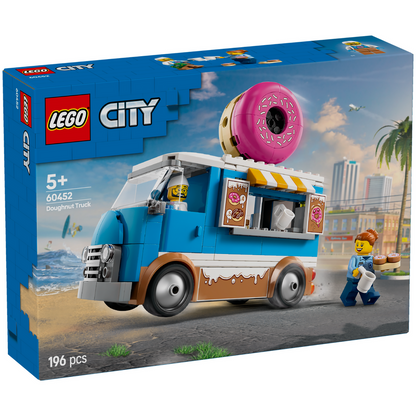 LEGO® City Doughnut Truck - Xe Bán Bánh Donut Đồ Chơi Lắp Ráp - LEGO 60452 - Hình ảnh sản phẩm