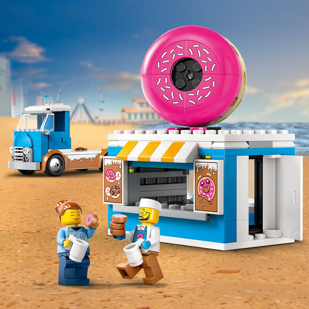 LEGO® City Doughnut Truck - Xe Bán Bánh Donut Đồ Chơi Lắp Ráp - LEGO 60452 LEGO - ảnh 1 - Lego City