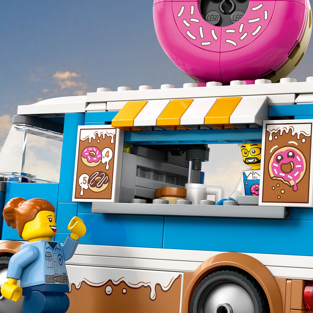 LEGO® City Doughnut Truck - Xe Bán Bánh Donut Đồ Chơi Lắp Ráp - LEGO 60452 LEGO - ảnh 3 - Lego City