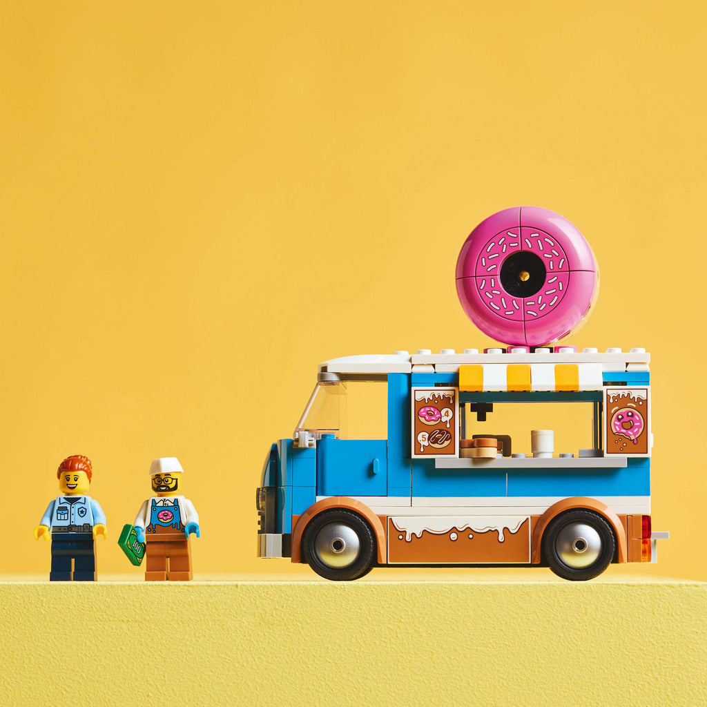 LEGO® City Doughnut Truck - Xe Bán Bánh Donut Đồ Chơi Lắp Ráp - LEGO 60452 - Hình ảnh bổ sung 5