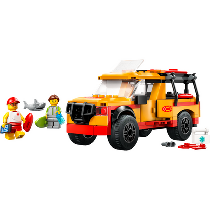 LEGO® City Lifeguard Beach Rescue Truck - Đồ Chơi Lắp Ráp Xe Cứu Hộ Bãi Biển - LEGO 60453 - Hình ảnh chi tiết 2