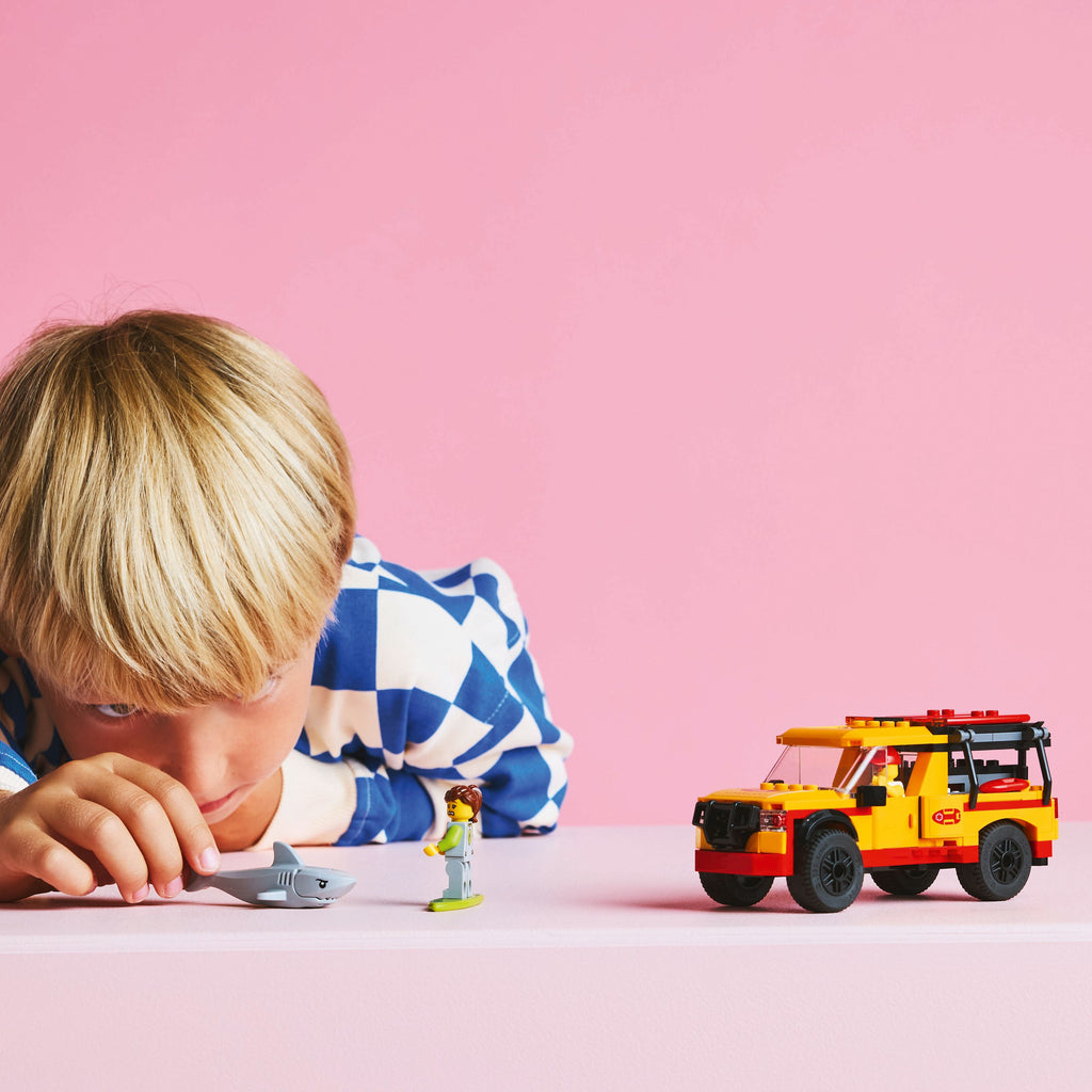 LEGO® City Lifeguard Beach Rescue Truck - Đồ Chơi Lắp Ráp Xe Cứu Hộ Bãi Biển - LEGO 60453 LEGO - ảnh 1 - Building Sets