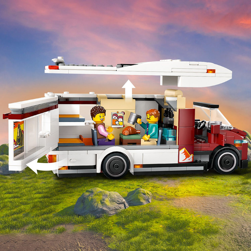 LEGO® City Holiday Adventure Camper Van - Xe Cắm Trại Kỳ Nghỉ Đồ Chơi Lắp Ráp LEGO 60454 LEGO - ảnh 1 - Building Sets