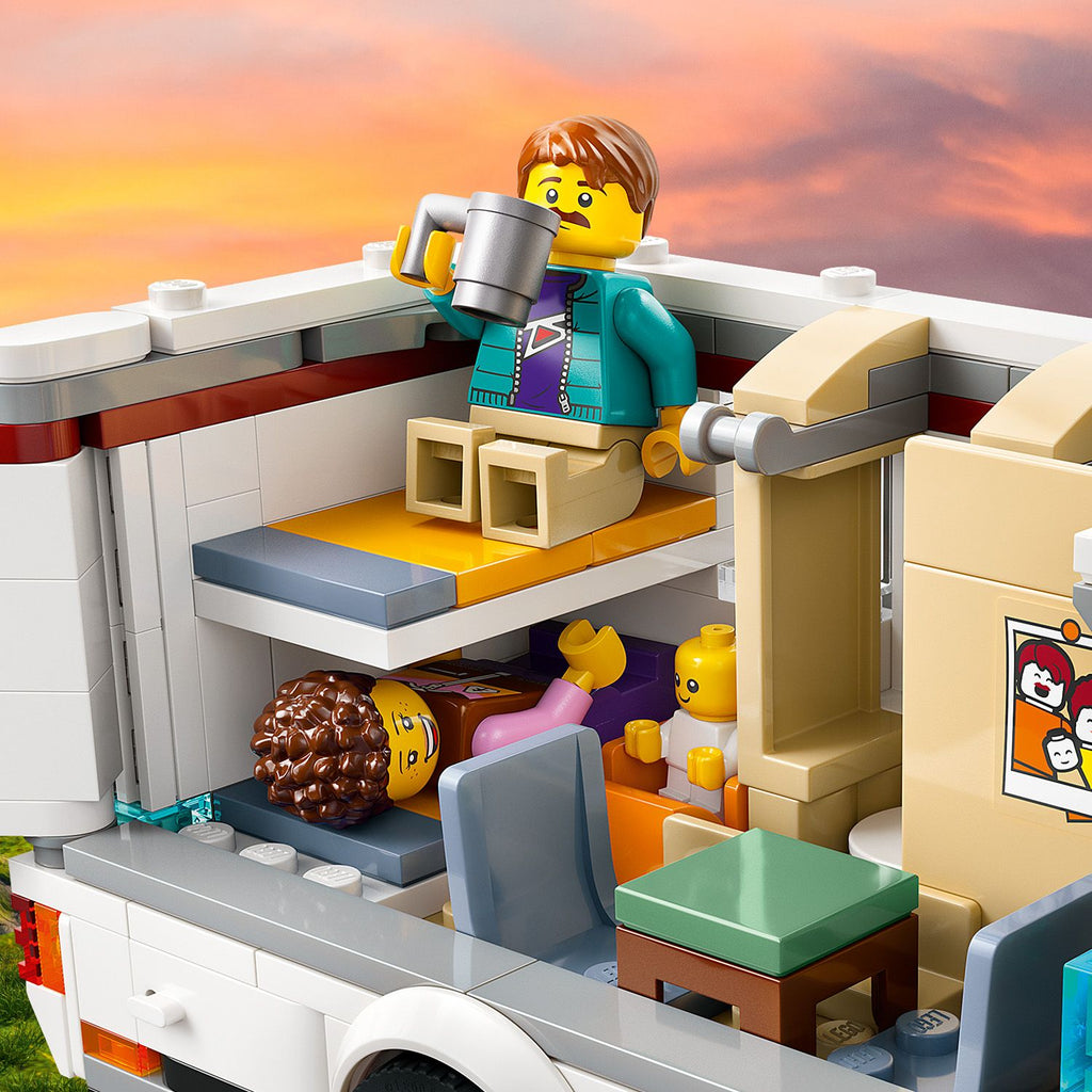LEGO® City Holiday Adventure Camper Van - Xe Cắm Trại Kỳ Nghỉ Đồ Chơi Lắp Ráp LEGO 60454 LEGO - ảnh 2 - Building Sets