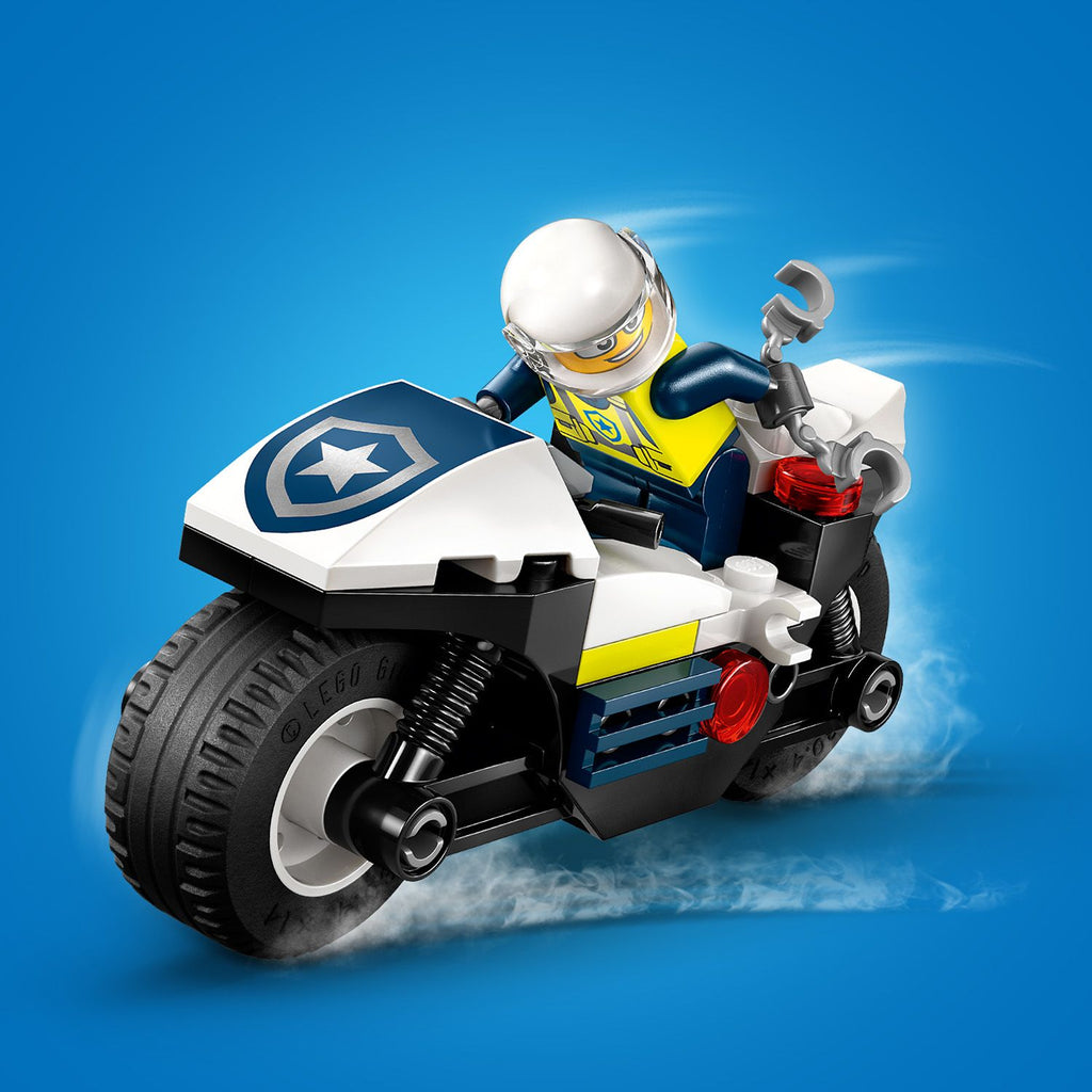 LEGO® City Police Motorcycle Chase - Đồ Chơi Lắp Ráp Xe Máy Cảnh Sát - LEGO 60455 - Hình ảnh bổ sung 6