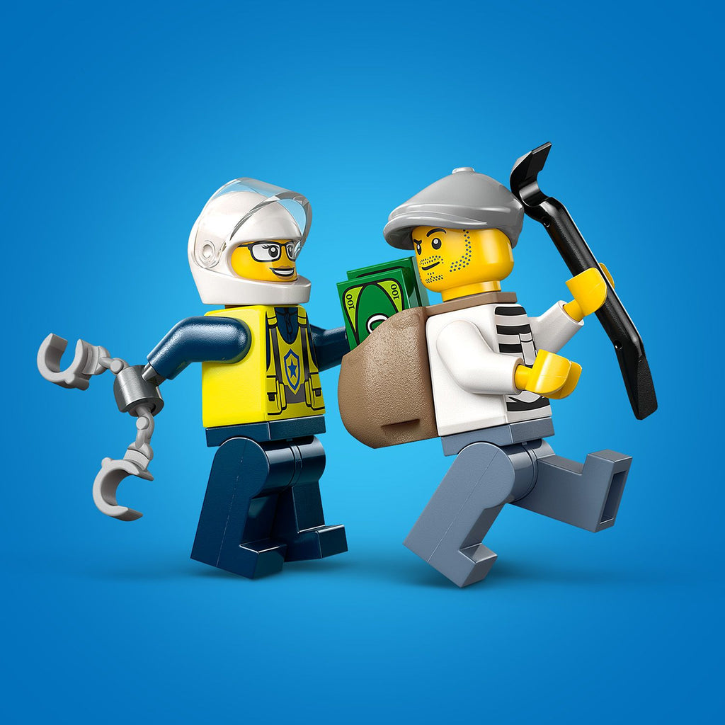 LEGO® City Police Motorcycle Chase - Đồ Chơi Lắp Ráp Xe Máy Cảnh Sát - LEGO 60455 - Hình ảnh bổ sung 8