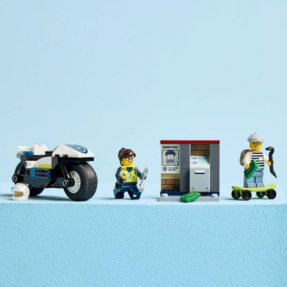 LEGO® City Police Motorcycle Chase - Đồ Chơi Lắp Ráp Xe Máy Cảnh Sát - LEGO 60455 - Hình ảnh bổ sung 5