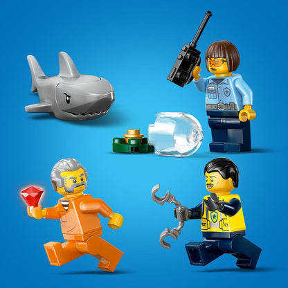 LEGO® City Police Boat Chase - Đồ Chơi Thuyền Cảnh Sát Lắp Ráp - LEGO 60456 - Hình ảnh bổ sung 8