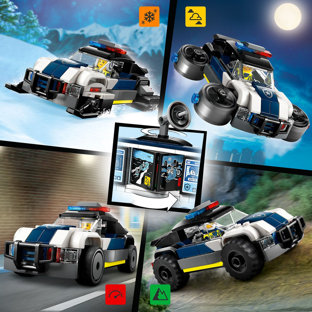 LEGO® City Custom Police Car Garage - Gara Xe Cảnh Sát Tùy Chỉnh - LEGO 60457 LEGO - ảnh 1 - Lego