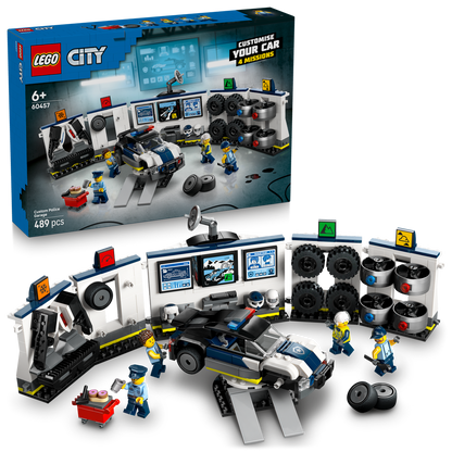 LEGO® City Custom Police Car Garage - Gara Xe Cảnh Sát Tùy Chỉnh - LEGO 60457 LEGO - ảnh 4 - Lego