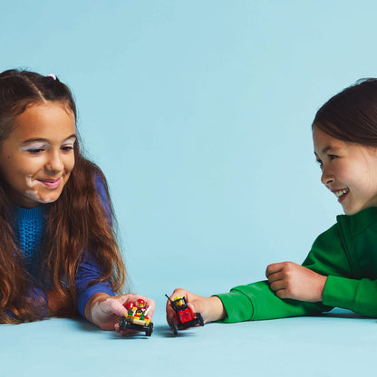 LEGO® City Pizza vs. Fire Truck Race Car Pack - Bộ Lắp Ráp Xe Đua Soapbox Sáng Tạo - LEGO 60458 - Hình ảnh bổ sung 4