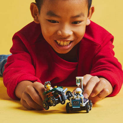 LEGO® City Airplane vs. Hospital Bed Race Car Pack - Bộ Lắp Ráp Xe Đua Độc Đáo - LEGO 60459 - Hình ảnh bổ sung 4