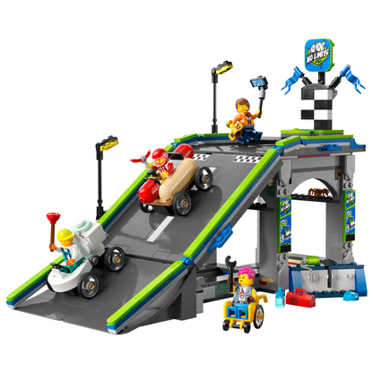 LEGO® City No Limits: Race Car Ramp Track - Đồ Chơi Lắp Ráp Đường Đua Xe - LEGO 60460 - Hình ảnh chi tiết 2