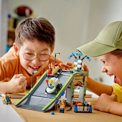 LEGO® City No Limits: Race Car Ramp Track - Đồ Chơi Lắp Ráp Đường Đua Xe - LEGO 60460 - Hình ảnh bổ sung 4