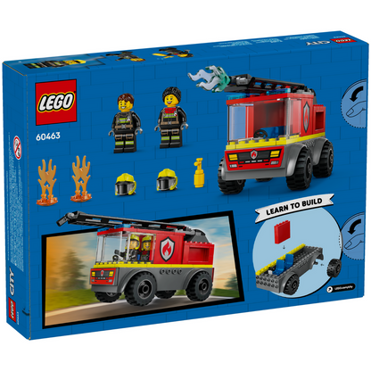 LEGO® City Fire Ladder Truck - Xe Cứu Hỏa Thang Đồ Chơi - LEGO 60463 - Hình ảnh bổ sung 9