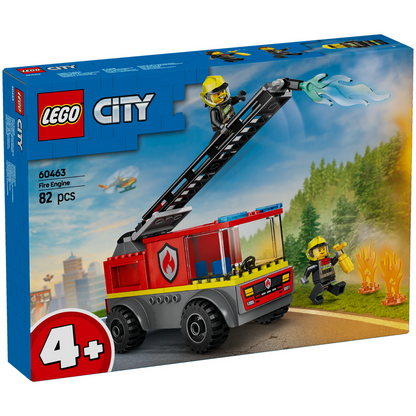 LEGO® City Fire Ladder Truck - Xe Cứu Hỏa Thang Đồ Chơi - LEGO 60463 - Hình ảnh sản phẩm