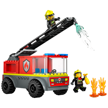LEGO® City Fire Ladder Truck - Xe Cứu Hỏa Thang Đồ Chơi - LEGO 60463 - Hình ảnh chi tiết 2
