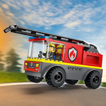 LEGO® City Fire Ladder Truck - Xe Cứu Hỏa Thang Đồ Chơi - LEGO 60463 - Hình ảnh bổ sung 8