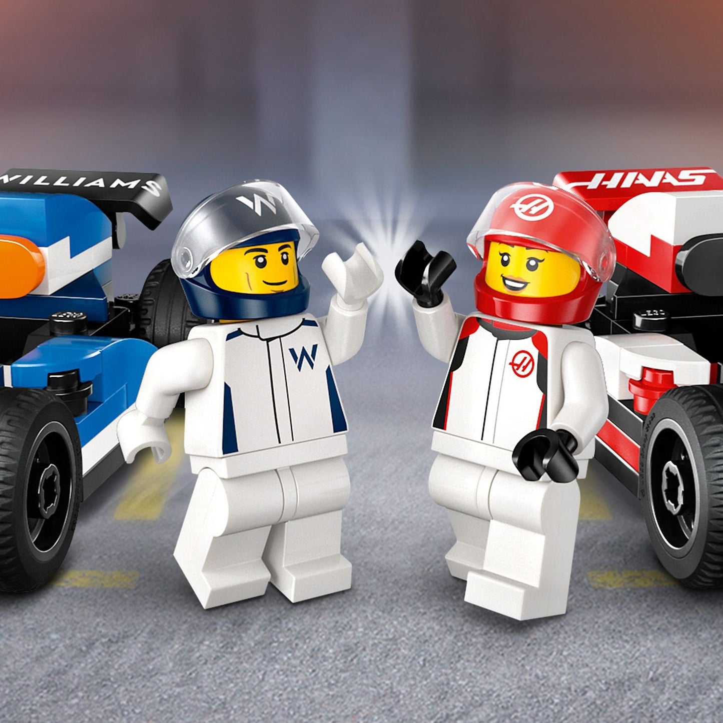 LEGO® City F1® Williams Racing & Haas F1® Race Cars - Bộ Đồ Chơi Lắp Ráp Xe Đua F1 Williams & Haas - LEGO 60464 LEGO - ảnh 2 