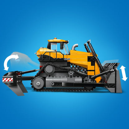 LEGO® City Yellow Bulldozer - Bộ Lắp Ráp Xe Ủi Vàng 60466 - LEGO - Hình ảnh bổ sung 6
